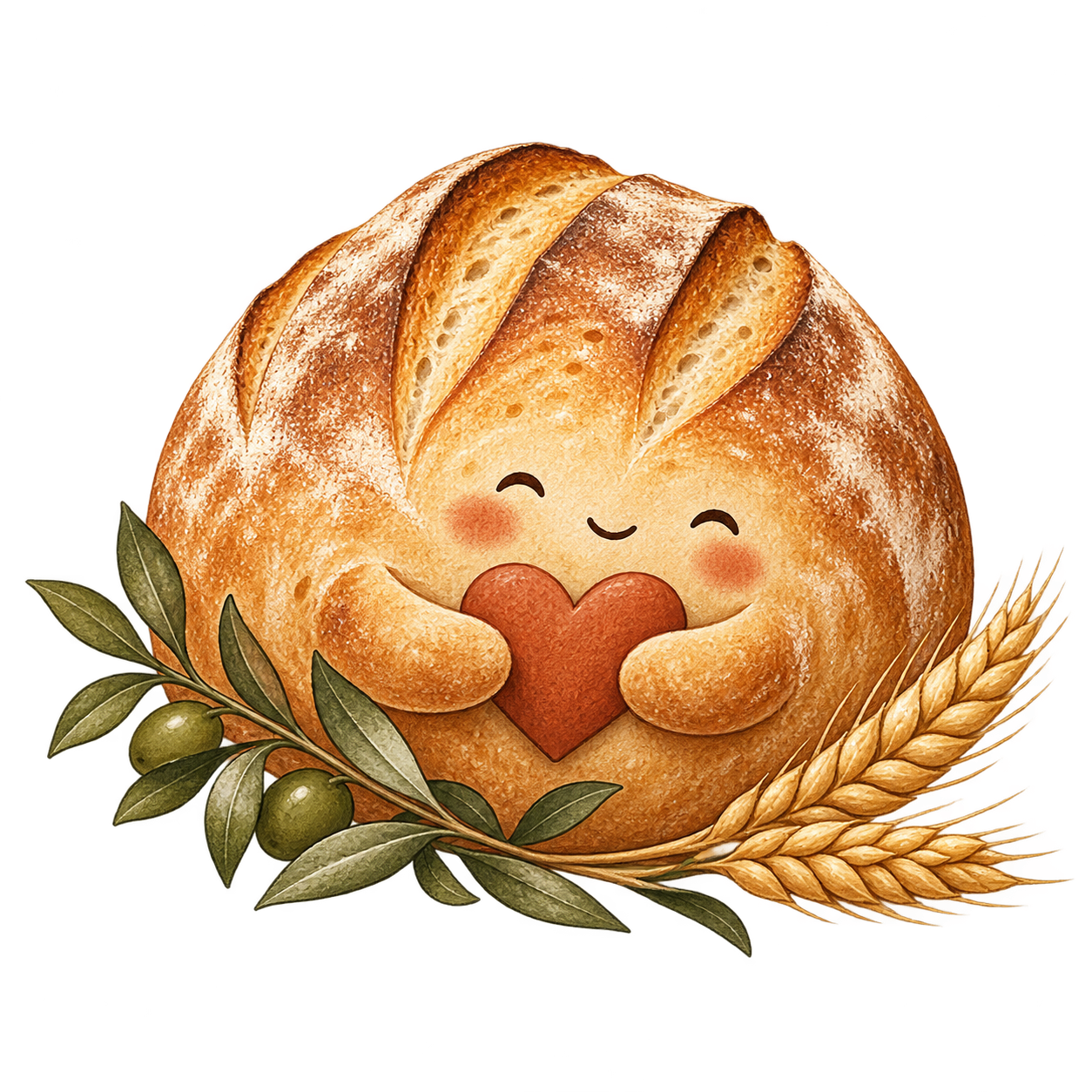 Símbolo Pão Acolhedor